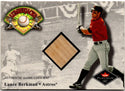 Lance Berkman 2001 Fleer Platinum Lumberjack Authentic Game Used Bat Card