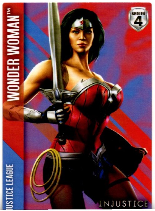 Wonder Woman DC Injustice Gods Among Us Arcade Series 4 Justice League Card #97/130