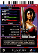 Wonder Woman DC Injustice Gods Among Us Arcade Series 4 Justice League Card #97/130