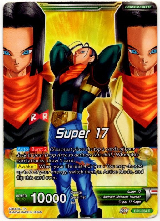Super 17, Evil Entwined Miraculous Revival DBS Foil Card #BT5-054