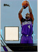 Chris Webber 2003-04 Topps Authentic Game Worn NBA Jersey Card #JE-CW