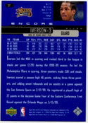 Allen Iverson 1999-00 Upper Deck Encore Card #57