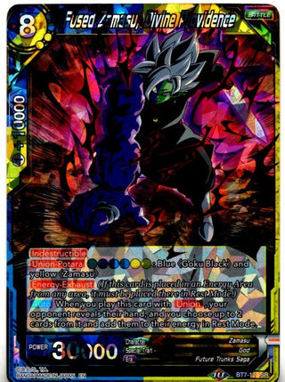 Fused Zamasu Divine Providence Dragon Ball Super Card Game Card #BT7-123 SR
