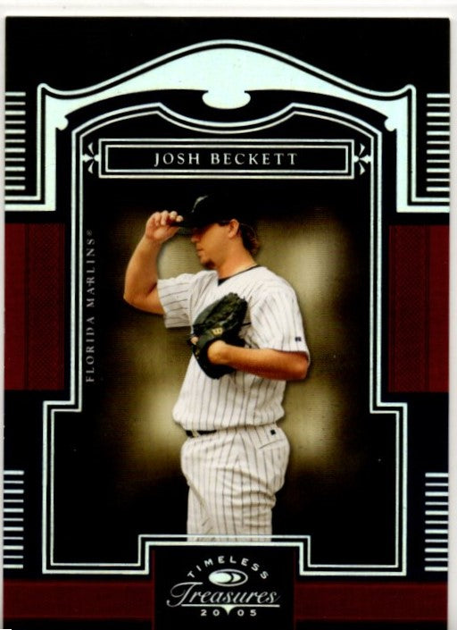 Josh Beckett 2005 Donruss Timeless Treasures Card #76 29/50