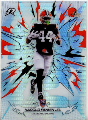Harold Fannin Jr. 2025 Topps Resurgence Prism Refractor RC Card #201