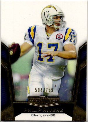 Philip Rivers 2010 Topps Unrivaled Card #36 504/759