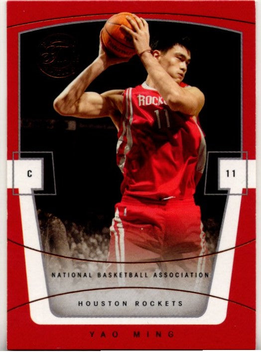 Yao Ming 2003-04 Fleer Flai Final Edition Card #57