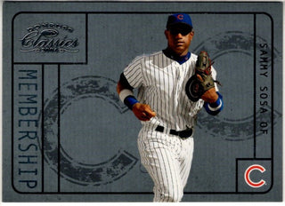 Sammy Sosa 2004 Donruss Classics Membership Card #M-23 1501/2499