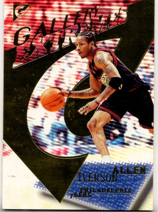 Allen Iverson 2001-02 Topps Gallery SP Extreme Card #E3