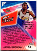 Allen Iverson 2001-02 Topps Gallery SP Extreme Card #E3