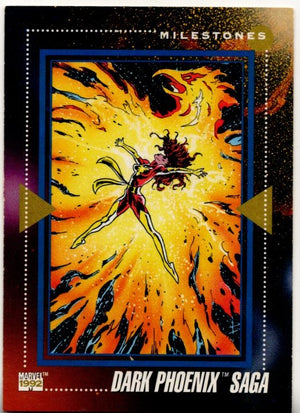Dark Phoenix Saga 1992 Impel Marvel Milestones Card #195