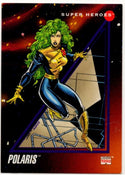 Polaris 1992 Marvel Superheroes Card #54