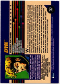 Havok 1992 Marvel Superheroes Card #70