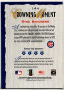 Ryne Sandberg 2002 Donruss Diamond Kings Crowning Moment Card #144