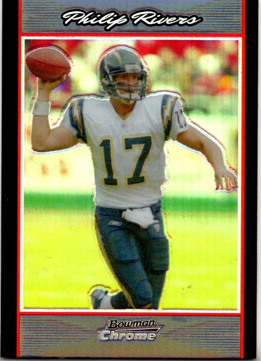 Philip Rivers 2007 Bowman Chrome Refractor Card #BC175