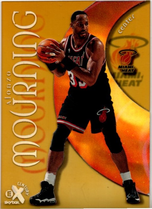 Alonzo Mourning 1998-99 Skybox E-X Century Card #35