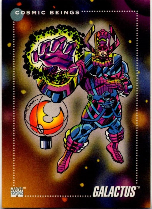 Galactus 1992 Marvel Cosmic Beings Card #151