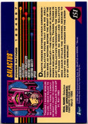 Galactus 1992 Marvel Cosmic Beings Card #151