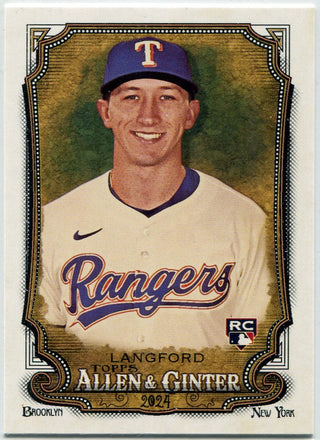 Wyatt Langford 2024 Topps Allen & Ginter RC #278