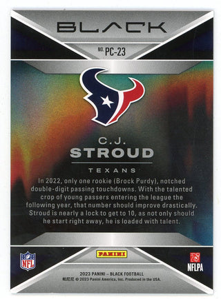 CJ Stroud 2023 Panini Black #PC-23