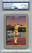 Jerry West Autographed Trading Card PSA/DNA Certified