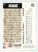 Shaquille O'Neal 1993 Upper Deck Trade Card#1B Card