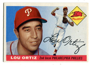 Louis Peter Ortiz 1955 Topps #114 Card