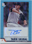 Tarik Skubal 2023 Topps Big League Autographed Blue Foil Card #BLA-TS