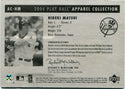 Hideki Matsui 2004 Upper Deck Play Ball Apparel Collection Jersey Card #AC-HM