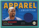 Carlos Delgado 2004 Upper Deck Play Ball Apparel Collection Jersey Card #AC-CD