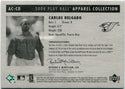 Carlos Delgado 2004 Upper Deck Play Ball Apparel Collection Jersey Card #AC-CD