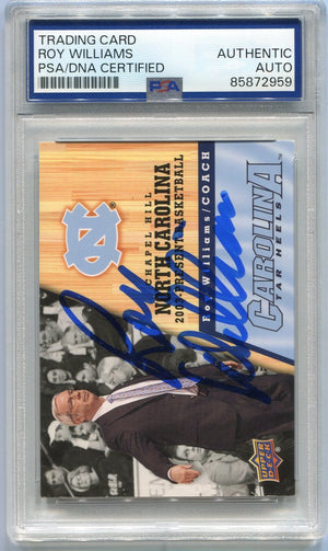 Roy Williams Autographed Trading Card PSA/DNA Certified
