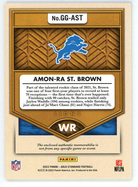 Better than gold': Lions rookie Amon-Ra St. Brown finishes