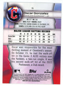 Oscar Gonzalez 2023 Topps Bowman Platinum Rookie Card #15