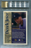 Derek Jeter 1997 Rookie Of The Year Auto card BGS 8.5 Auto 10 Card