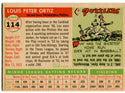 Louis Peter Ortiz 1955 Topps #114 Card