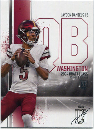 Jayden Daniels 2025 Topps Signature Class RC #194