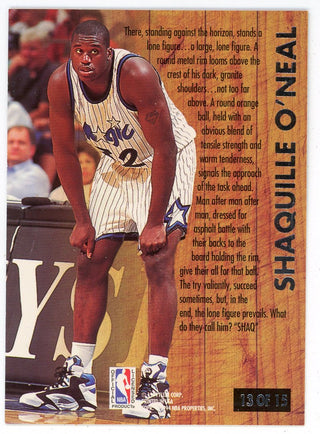 Shaquille O'Neal 1993-94 Fleer Famous Nicknames Card