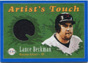 Lance Berkman 2004 Upper Deck Play Ball Artist's Touch Jersey Card #AT-LB 192/250