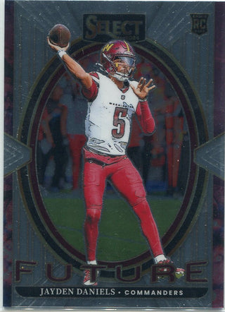 Jayden Daniels 2024 Panini Select Future RC #4