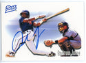 Andruw Jones Autographed 1995 Best Cards Player of the Year Card