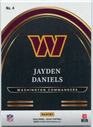 Jayden Daniels 2024 Panini Select Future RC #4