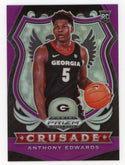 Anthony Edwards 2020 Panini Pink Crusade #81 Card 14/75