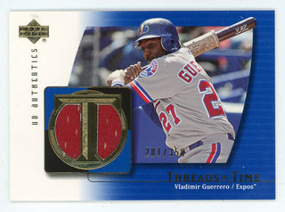 Vladimir Guerrero 2003 Upper Deck Threads of Time Patch Relic #TT-VG