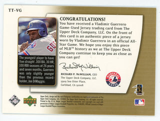 Vladimir Guerrero 2003 Upper Deck Threads of Time Patch Relic #TT-VG