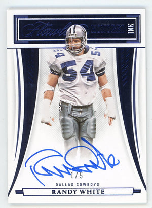 Randy White 2022 Panini Flawless Autographed #HI-RW