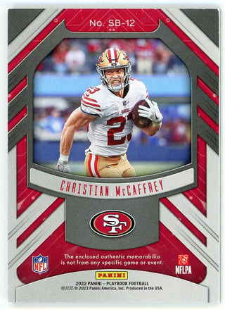 San Francisco 49'ers Lot - Mccaffrey Jersey Patch Card