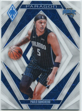 Paolo Banchero 2023 - 2024 Panini Phoenix Paragon White Laser Card #23 139/150
