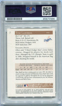 Tommy Lasorda Autographed Card PSA/DNA Certified