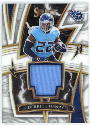 Derrick Henry 2021 Panini Select Patch Relic Card #SP-DHE